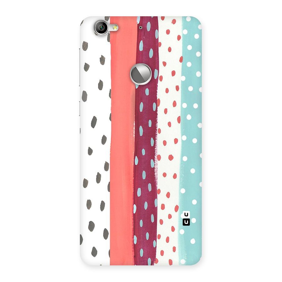 Polka Brush Art Back Case for LeTV Le 1s