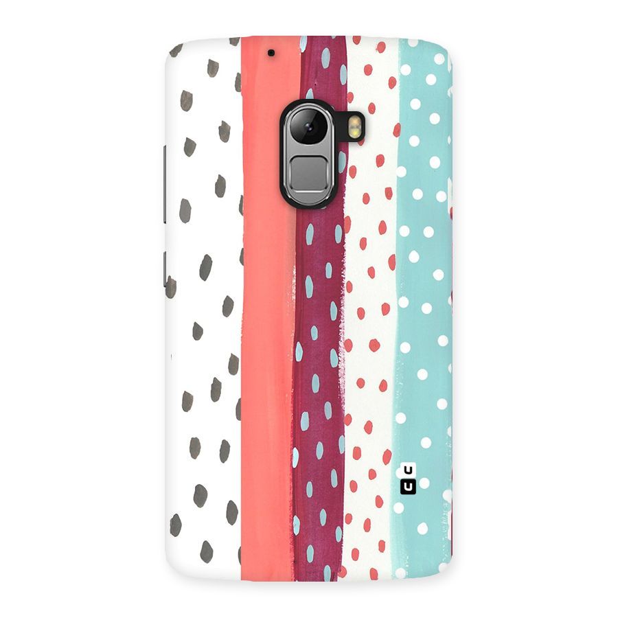 Polka Brush Art Back Case for Lenovo K4 Note