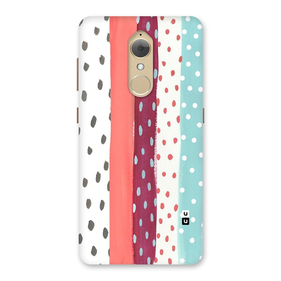 Polka Brush Art Back Case for Lenovo K8