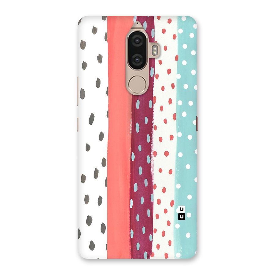 Polka Brush Art Back Case for Lenovo K8 Note