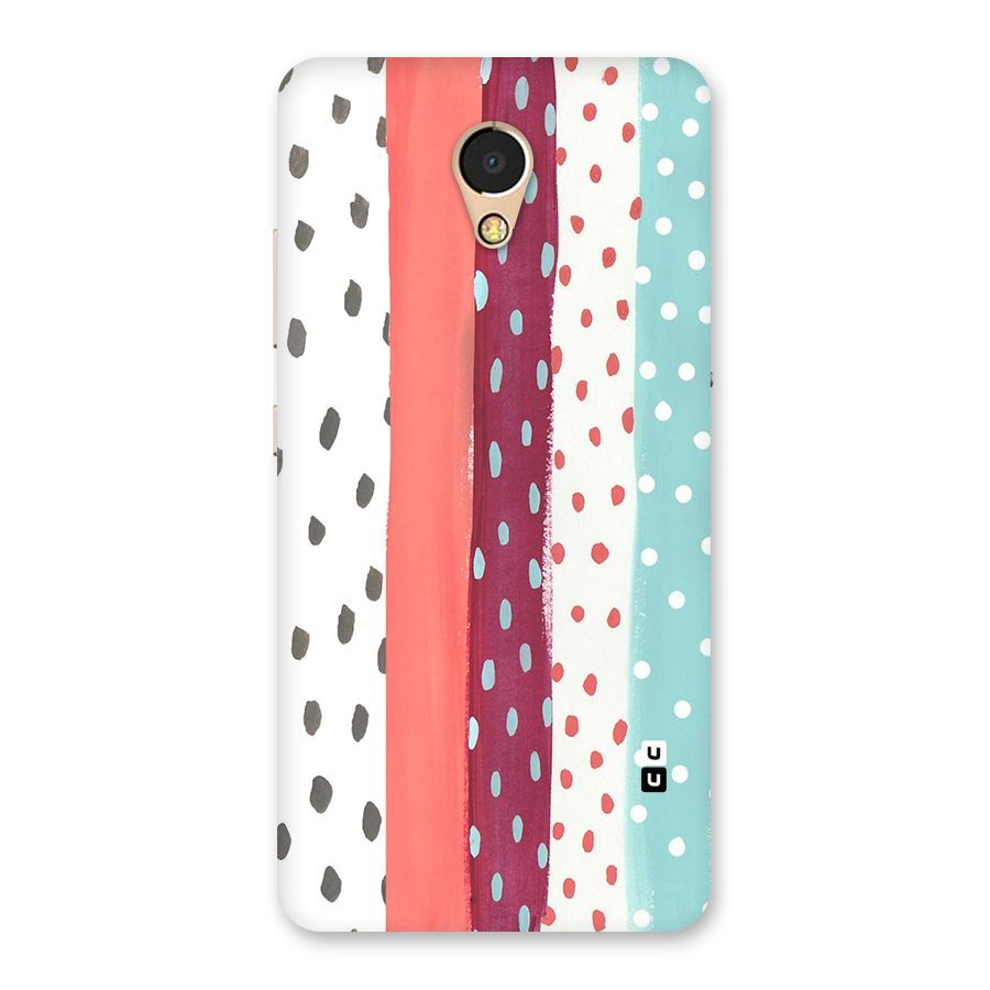 Polka Brush Art Back Case for Lenovo P2
