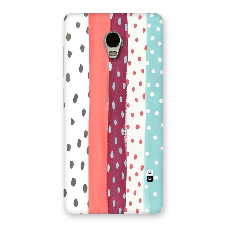 Polka Brush Art Back Case for Lenovo Vibe P1