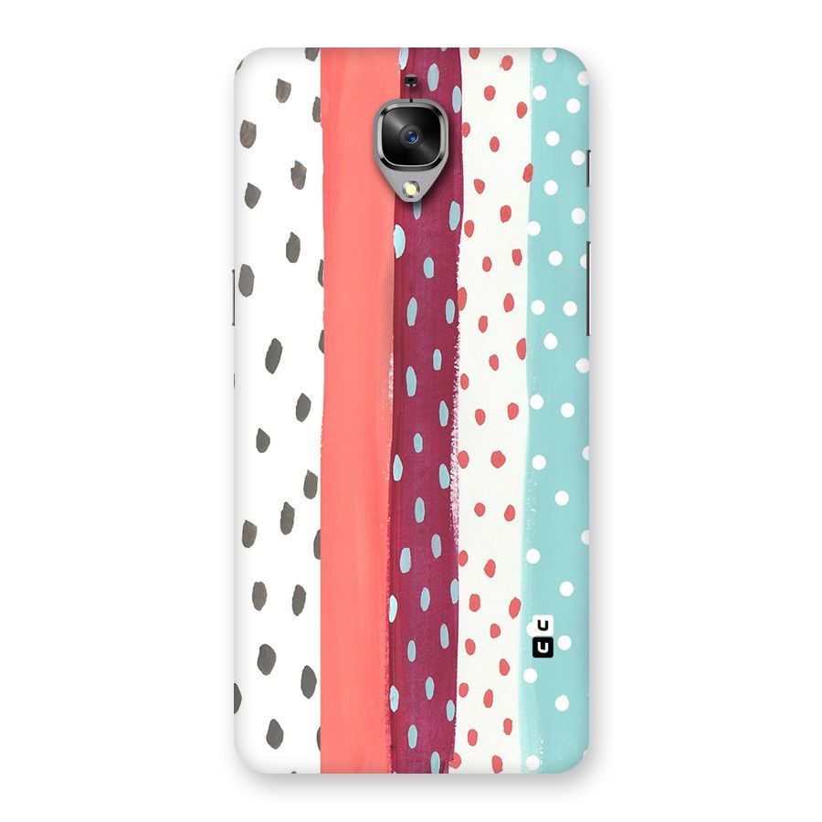 Polka Brush Art Back Case for OnePlus 3