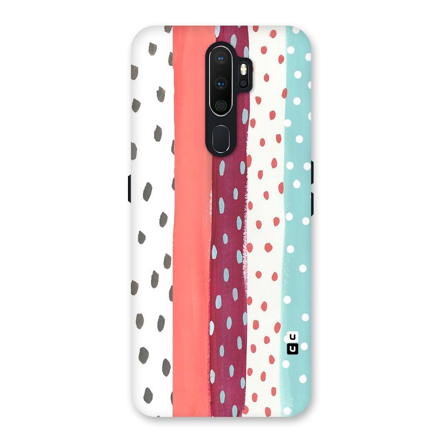 Polka Brush Art Back Case for Oppo A5 (2020)