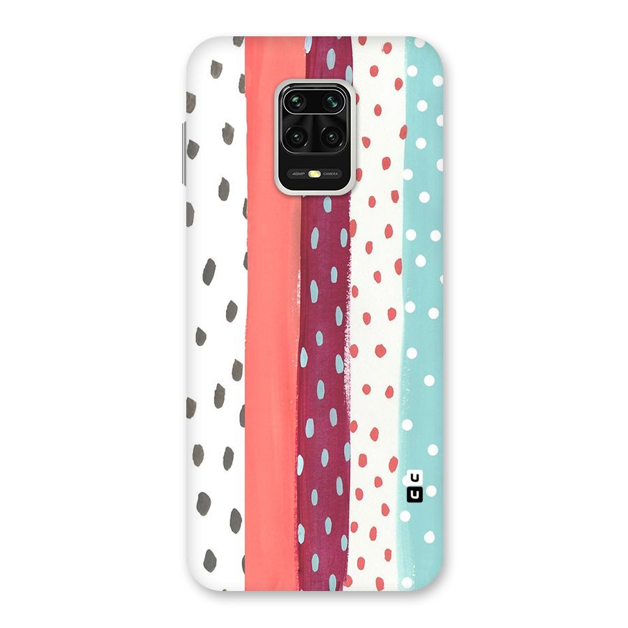 Polka Brush Art Back Case for Poco M2 Pro