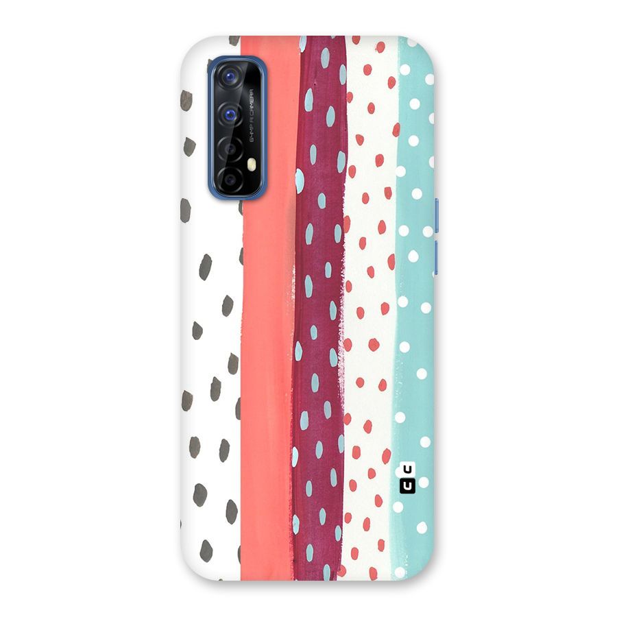 Polka Brush Art Back Case for Realme 7