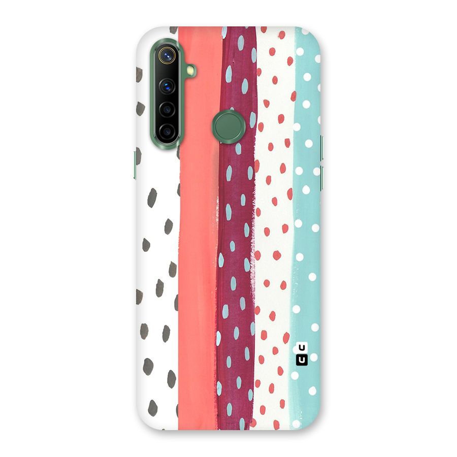 Polka Brush Art Back Case for Realme Narzo 10