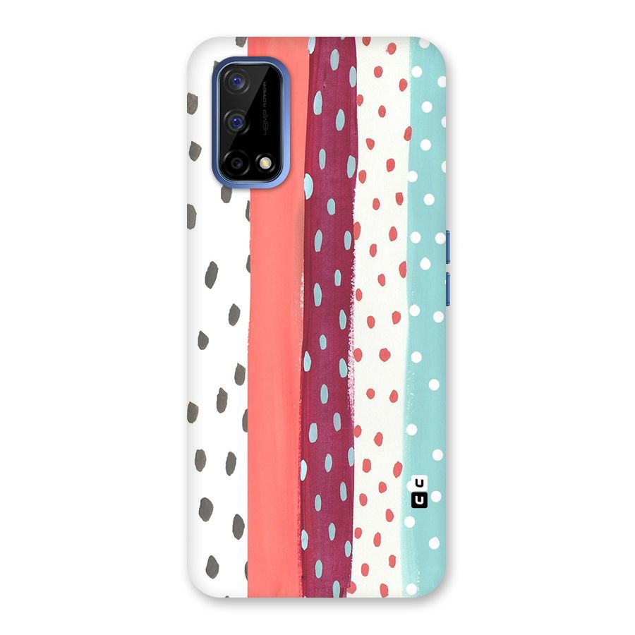 Polka Brush Art Back Case for Realme Narzo 30 Pro