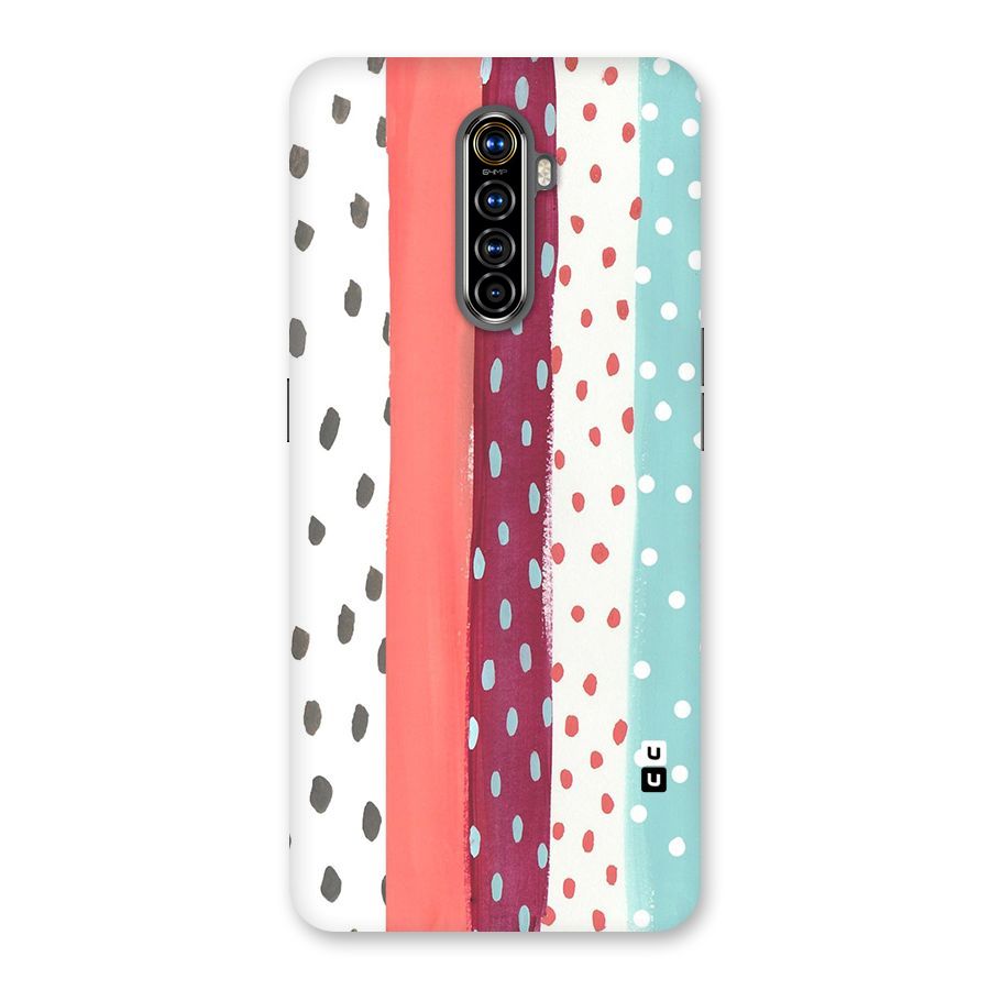 Polka Brush Art Back Case for Realme X2 Pro