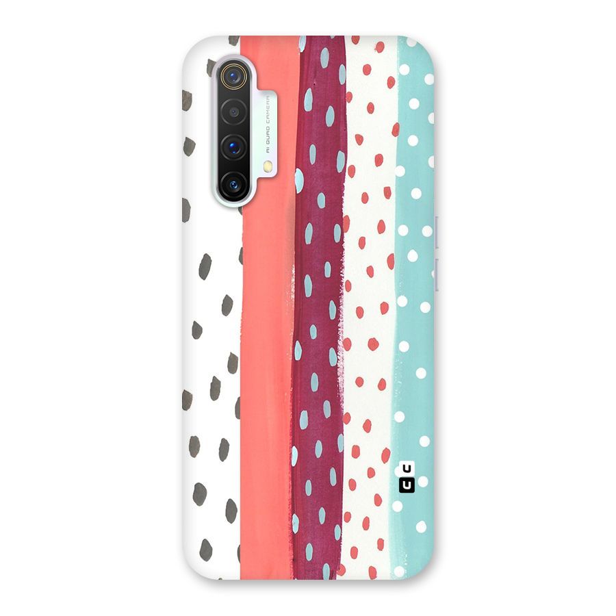 Polka Brush Art Back Case for Realme X3 SuperZoom