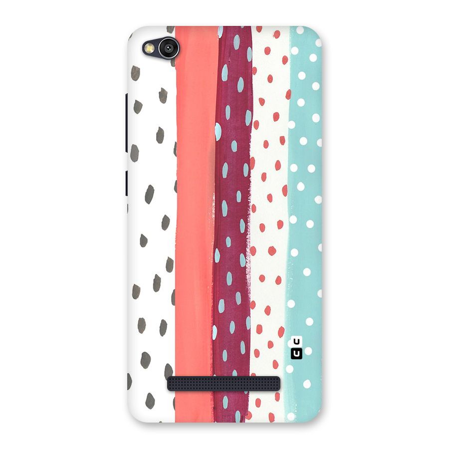 Polka Brush Art Back Case for Redmi 4A