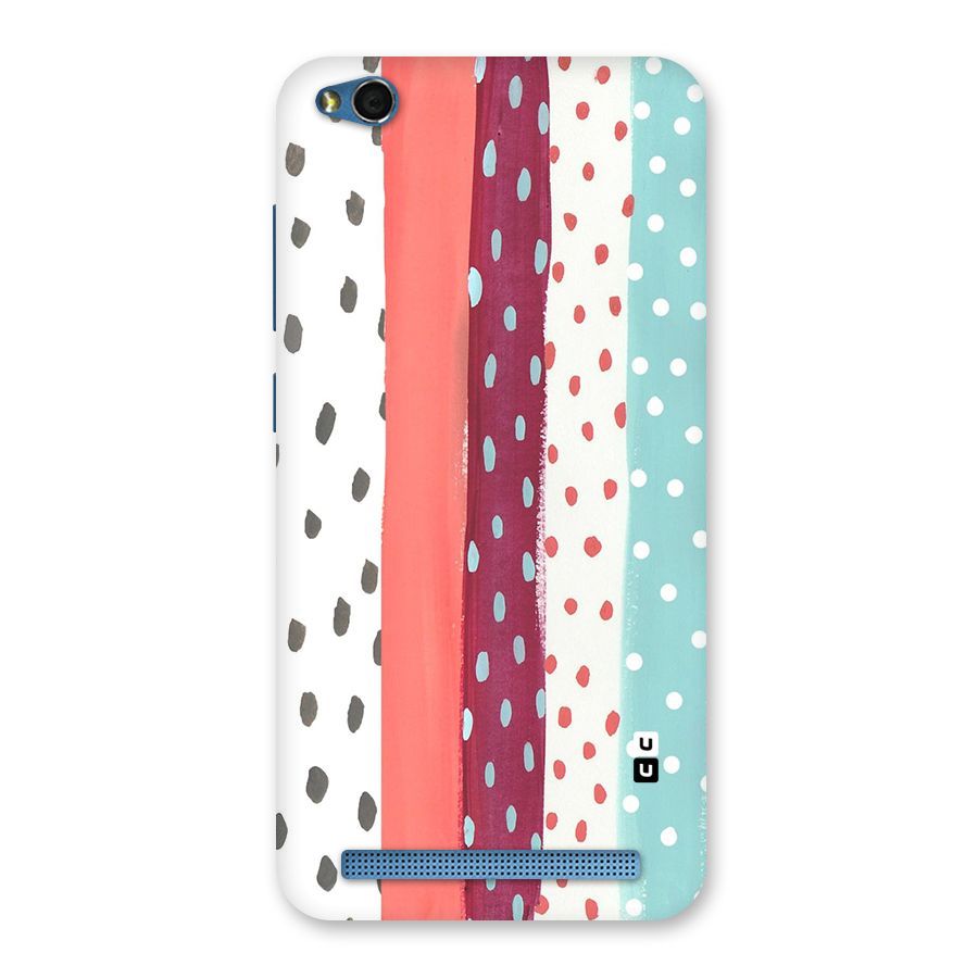Polka Brush Art Back Case for Redmi 5A