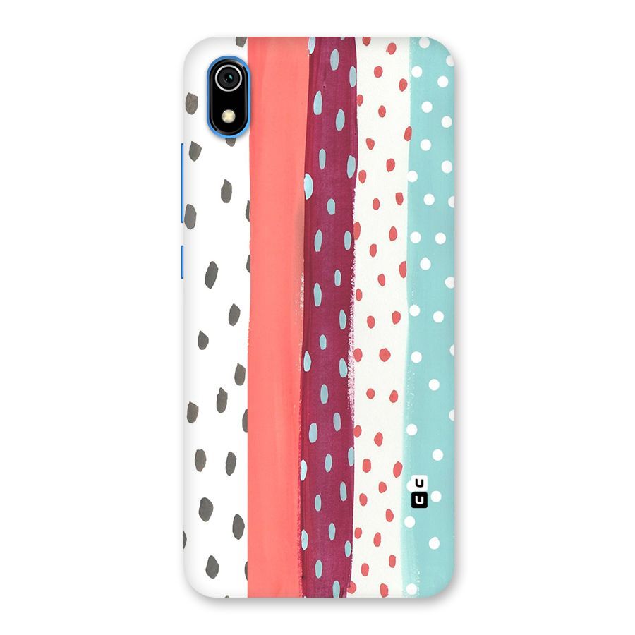 Polka Brush Art Back Case for Redmi 7A