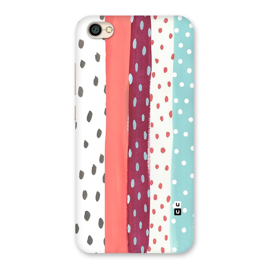 Polka Brush Art Back Case for Redmi Y1 Lite
