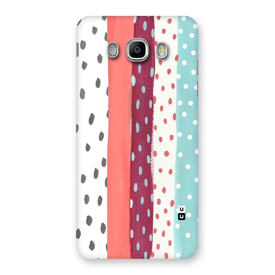 Polka Brush Art Back Case for Samsung Galaxy J5 2016