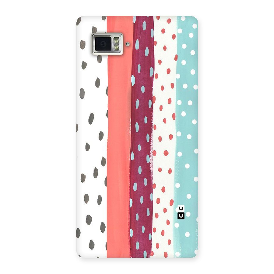 Polka Brush Art Back Case for Vibe Z2 Pro K920