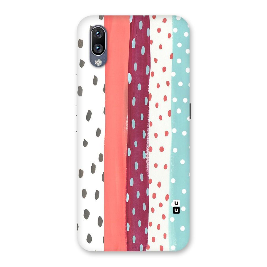 Polka Brush Art Back Case for Vivo NEX
