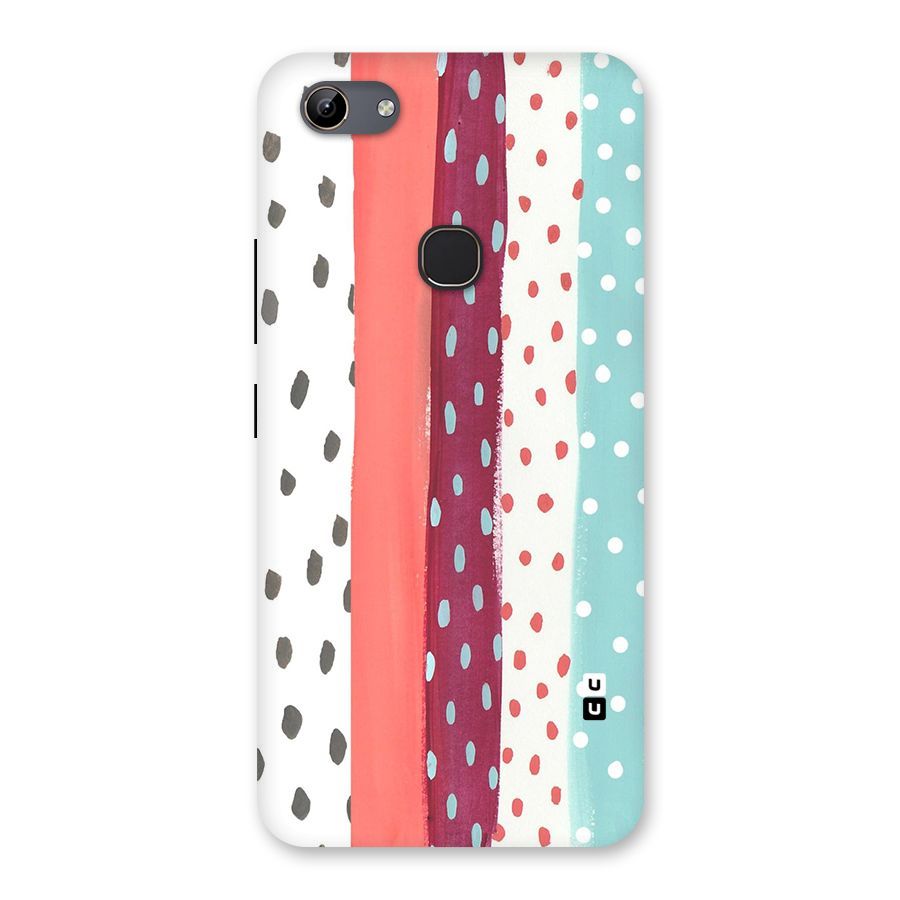 Polka Brush Art Back Case for Vivo Y81