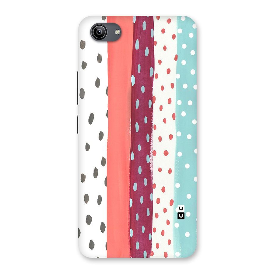 Polka Brush Art Back Case for Vivo Y81i
