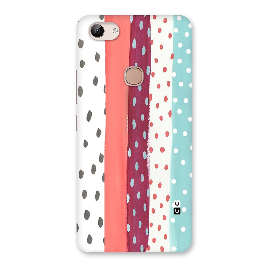 Polka Brush Art Back Case for Vivo Y83