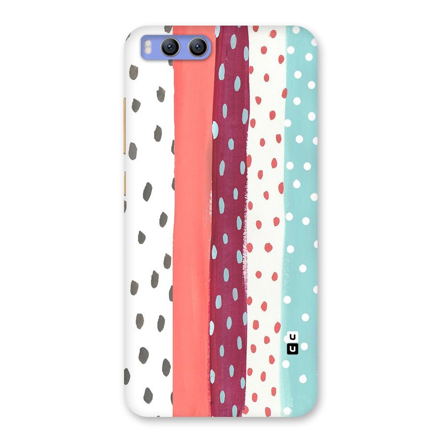 Polka Brush Art Back Case for Xiaomi Mi 6