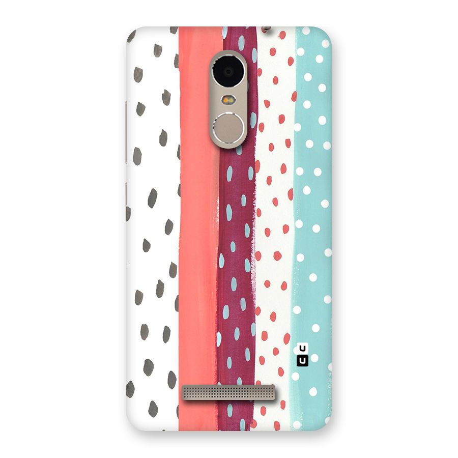 Polka Brush Art Back Case for Xiaomi Redmi Note 3