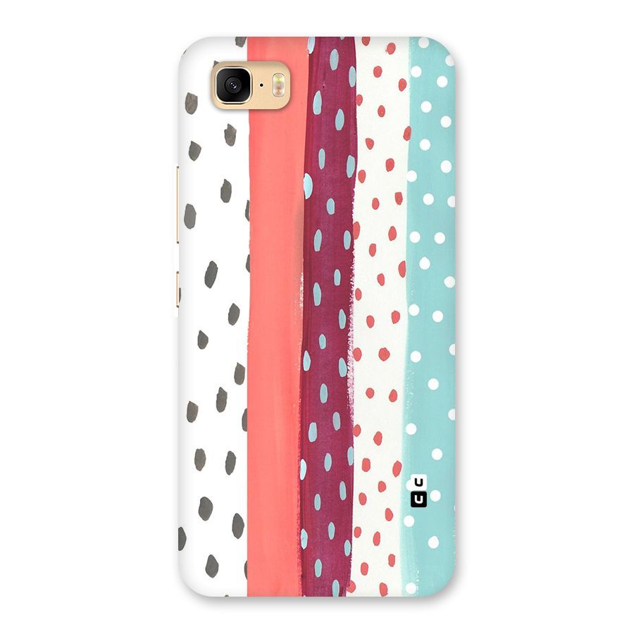 Polka Brush Art Back Case for Zenfone 3s Max