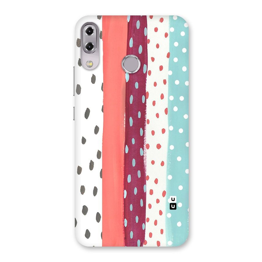 Polka Brush Art Back Case for Zenfone 5Z