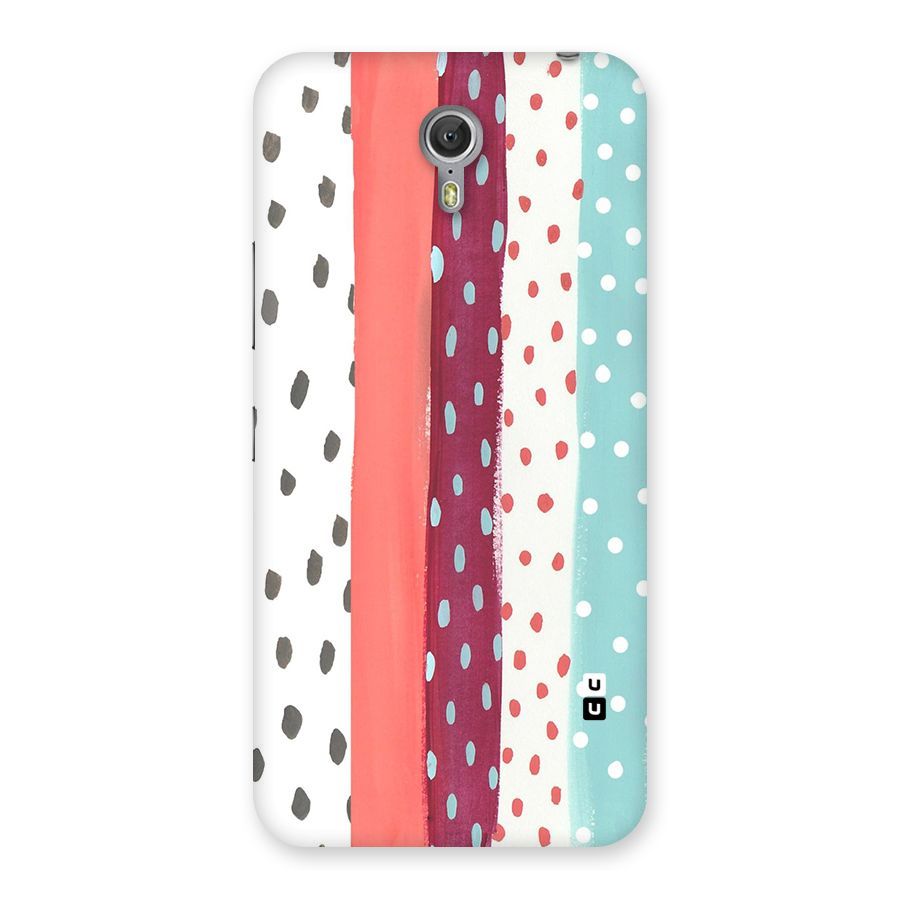 Polka Brush Art Back Case for Zuk Z1