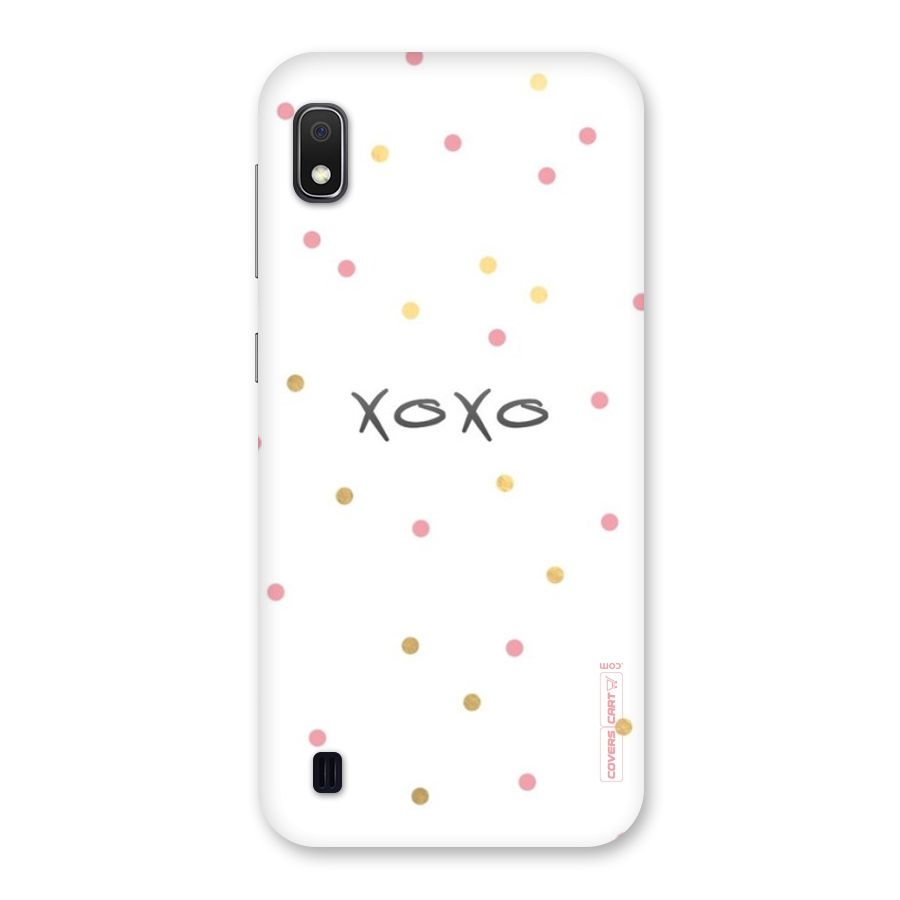 Polka Hugs Back Case for Galaxy A10