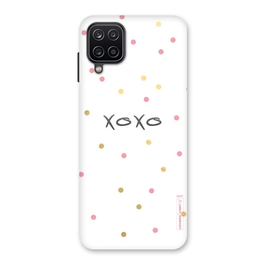 Polka Hugs Back Case for Galaxy A12