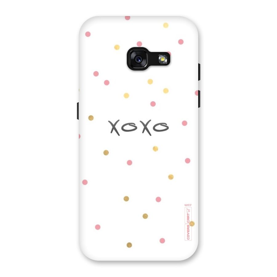 Polka Hugs Back Case for Galaxy A3 (2017)