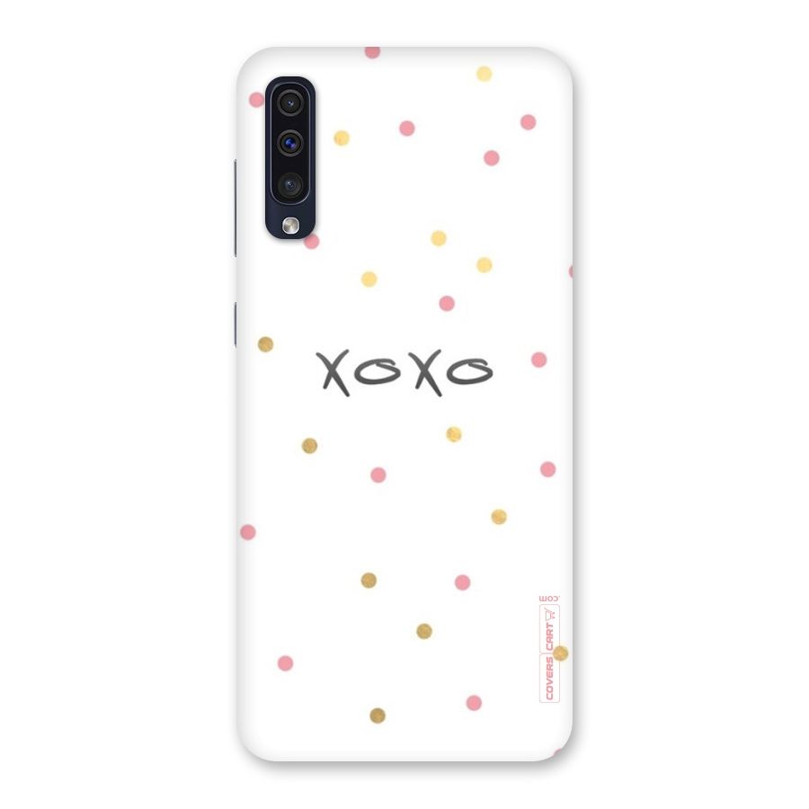 Polka Hugs Back Case for Galaxy A50