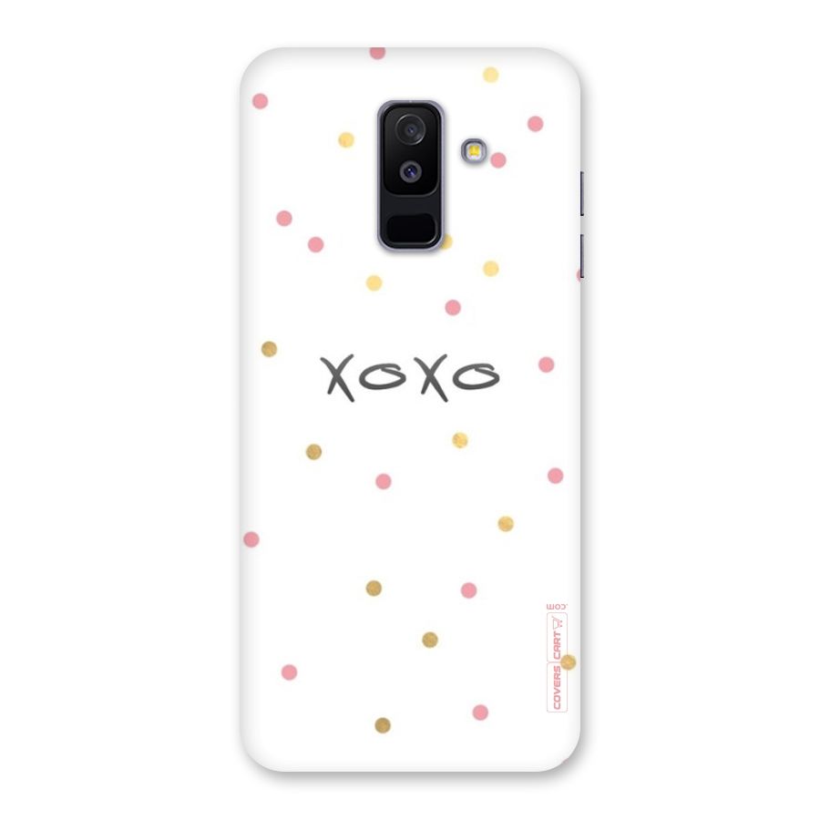 Polka Hugs Back Case for Galaxy A6 Plus