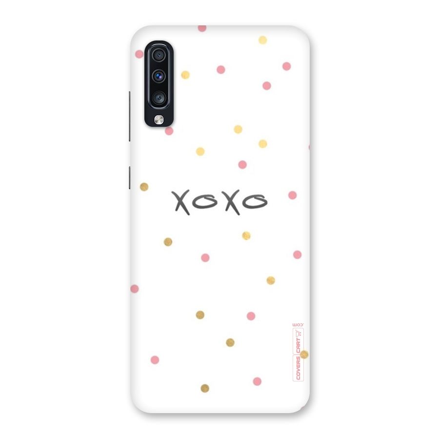 Polka Hugs Back Case for Galaxy A70s