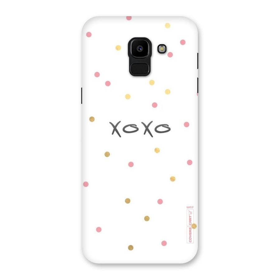 Polka Hugs Back Case for Galaxy J6