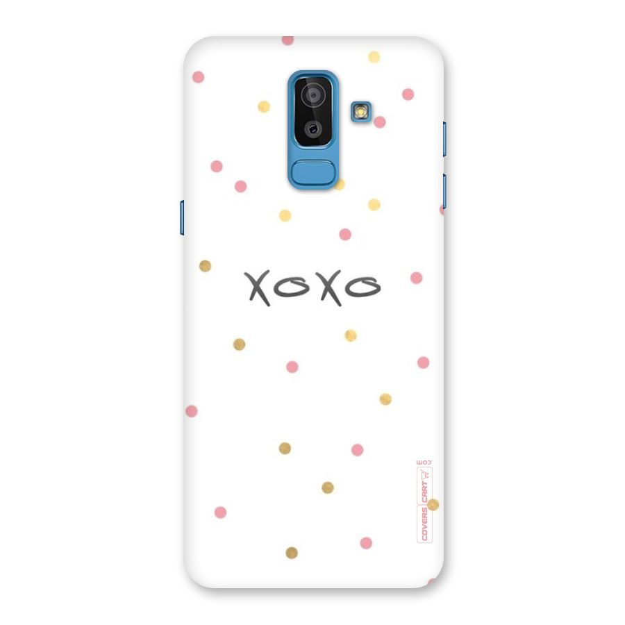 Polka Hugs Back Case for Galaxy J8