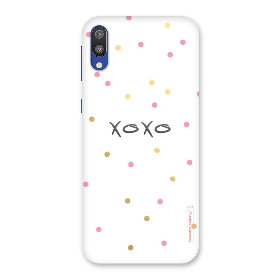Polka Hugs Back Case for Galaxy M10