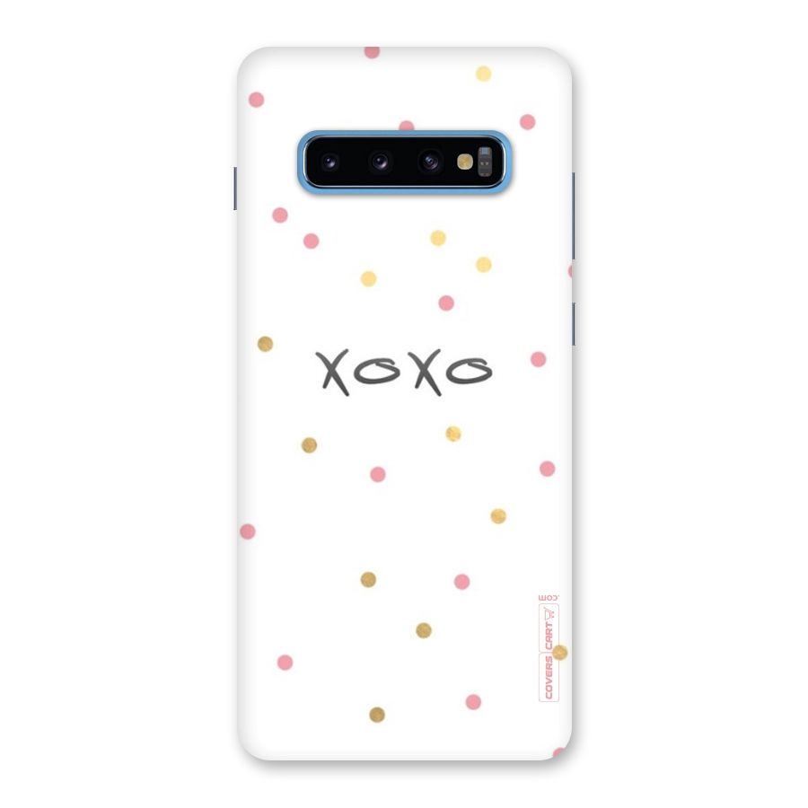 Polka Hugs Back Case for Galaxy S10 Plus