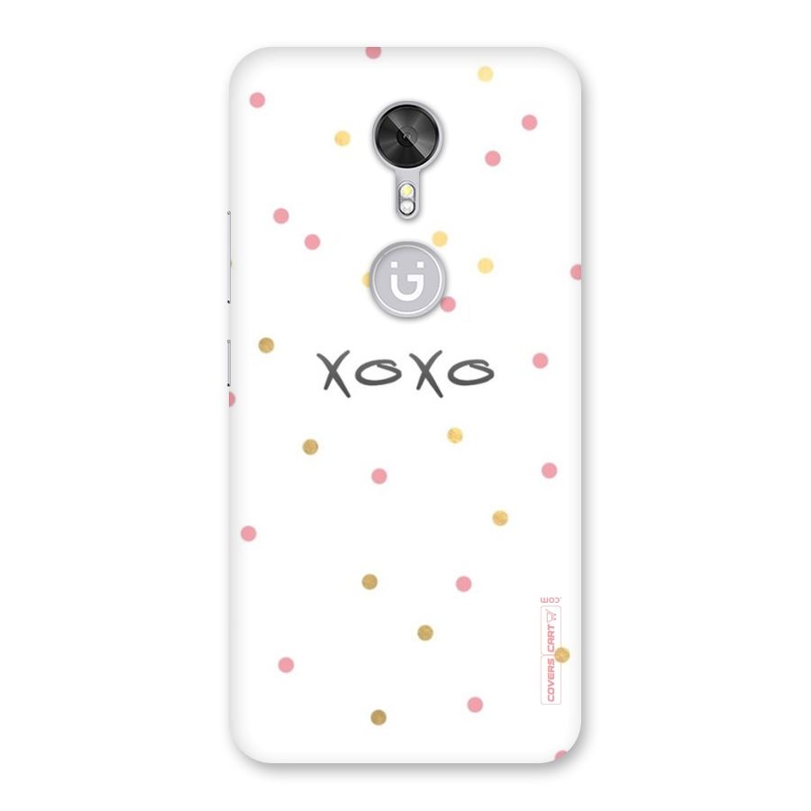 Polka Hugs Back Case for Gionee A1
