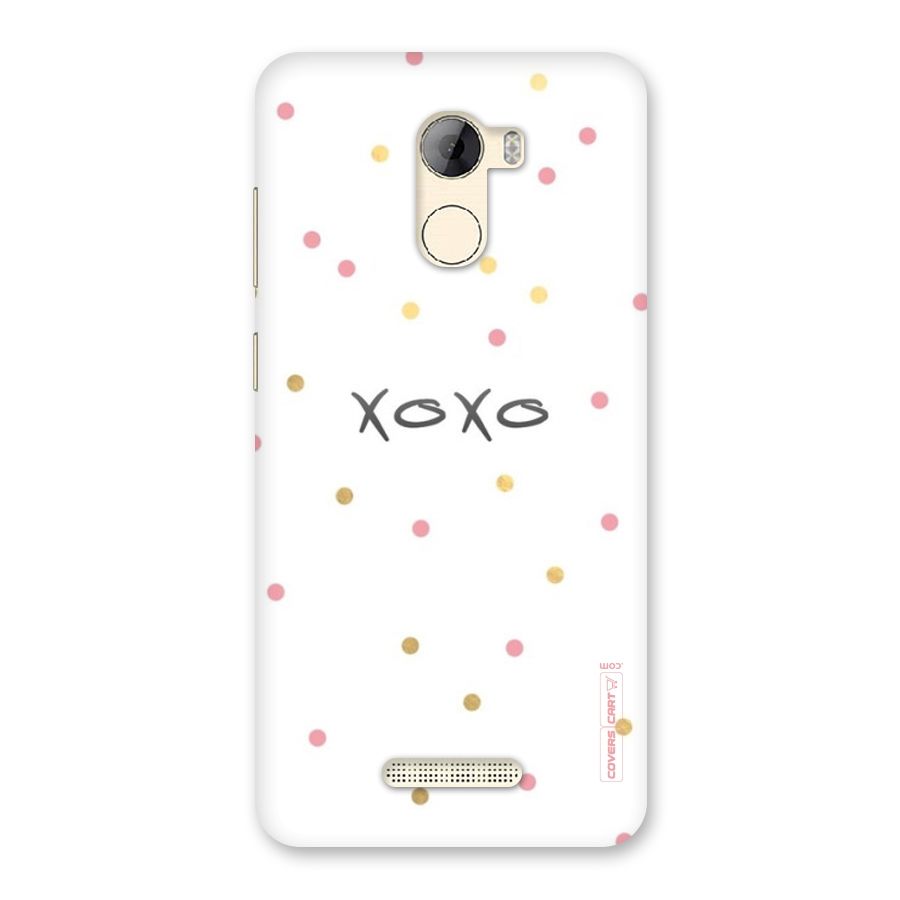 Polka Hugs Back Case for Gionee A1 LIte