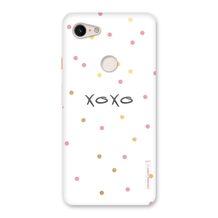 Polka Hugs Back Case for Google Pixel 3 XL