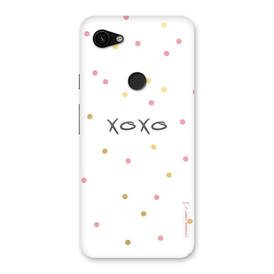 Polka Hugs Back Case for Google Pixel 3a XL