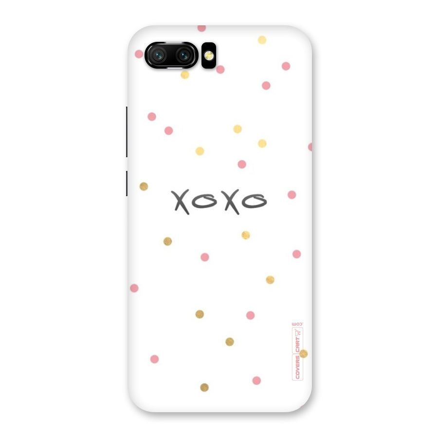 Polka Hugs Back Case for Honor 10