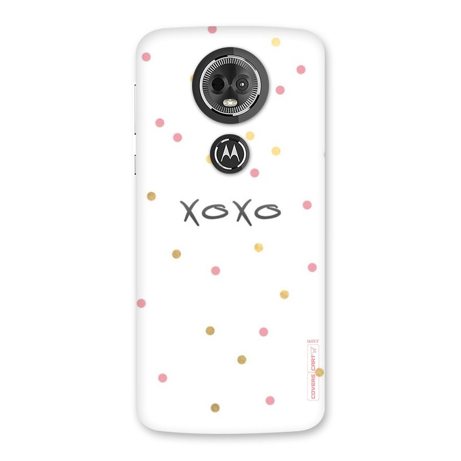 Polka Hugs Back Case for Moto E5 Plus