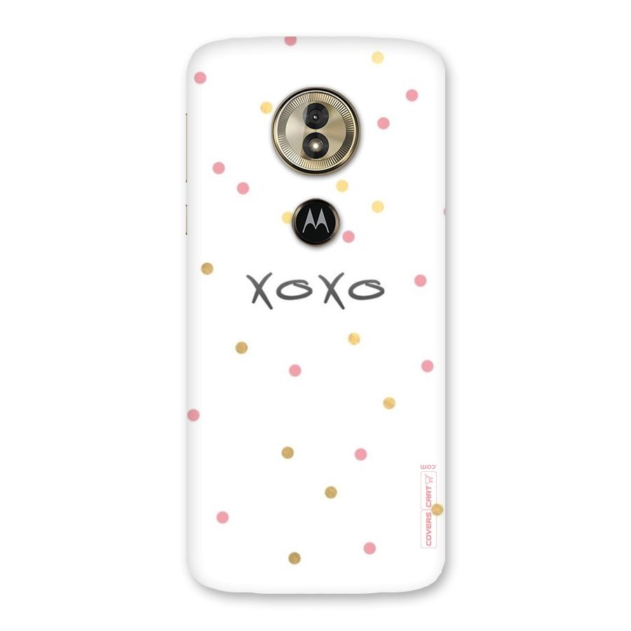 Polka Hugs Back Case for Moto G6 Play