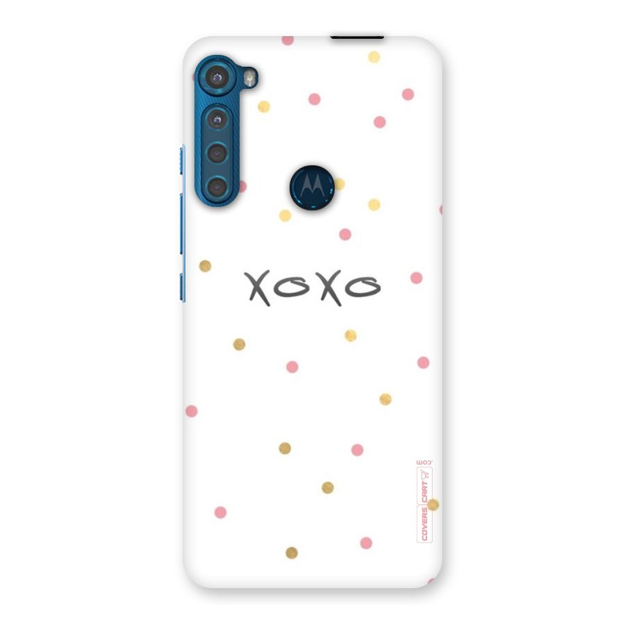 Polka Hugs Back Case for Motorola One Fusion Plus