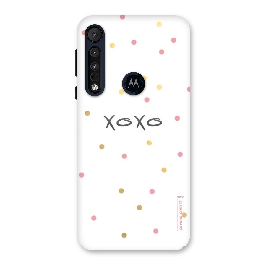 Polka Hugs Back Case for Motorola One Macro