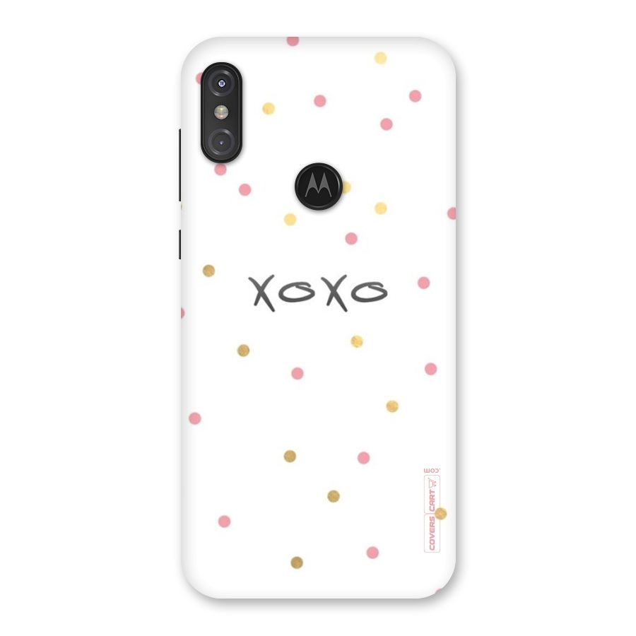 Polka Hugs Back Case for Motorola One Power