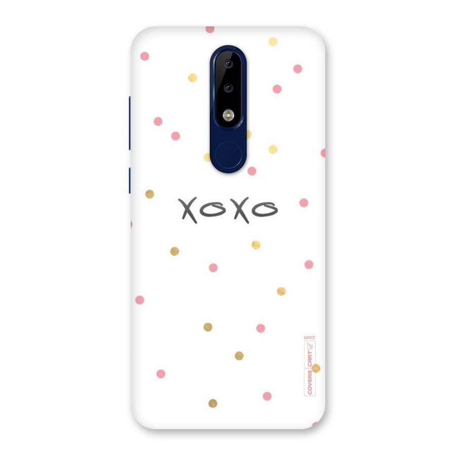 Polka Hugs Back Case for Nokia 5.1 Plus